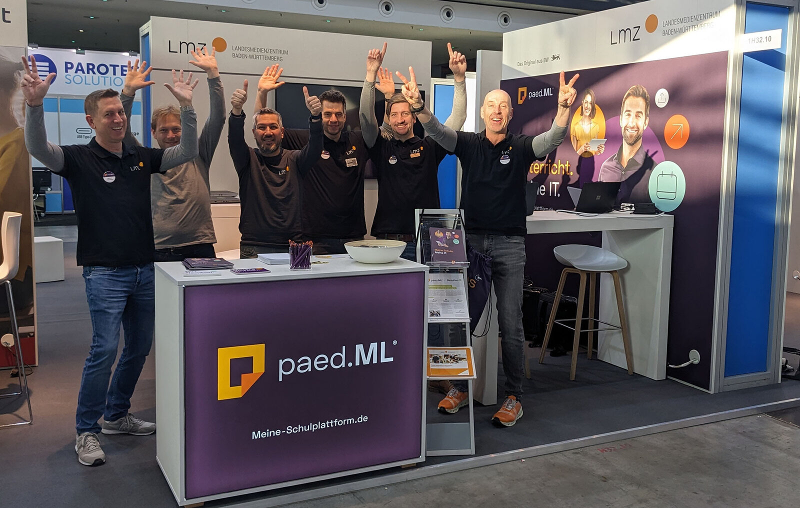 paed.ML präsentiert sich auf der didacta in Köln. Besuchen Sie uns in Halle 6.1 am Gemeinschaftsstand „Bündnis für Bildung“, Stand E016. | Foto: Marlene Feller, LMZ